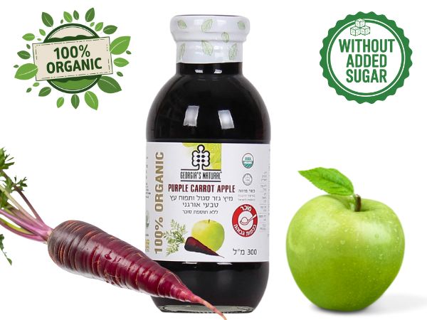 Органический сок фиолетовая морковь