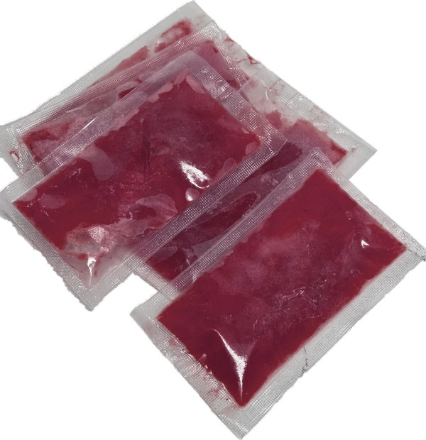 hibiskus600 מחית היביסקוס קפואה למשקה קרקדה